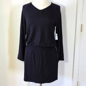 Soma NWT casual loungewear dress M Black